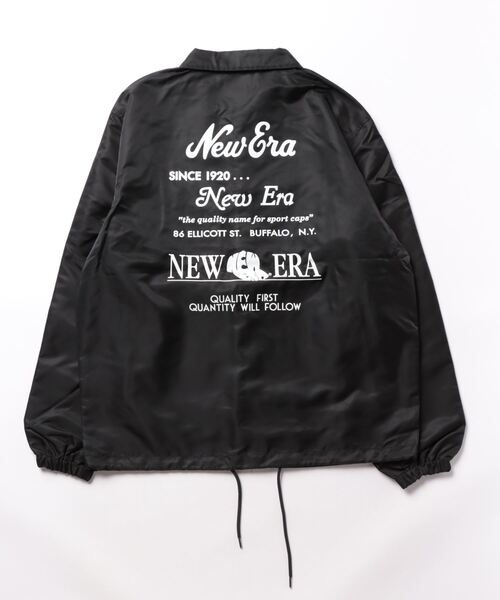 NEW ERA（ニューエラ） コーチジャケット L ブラック メンズ
