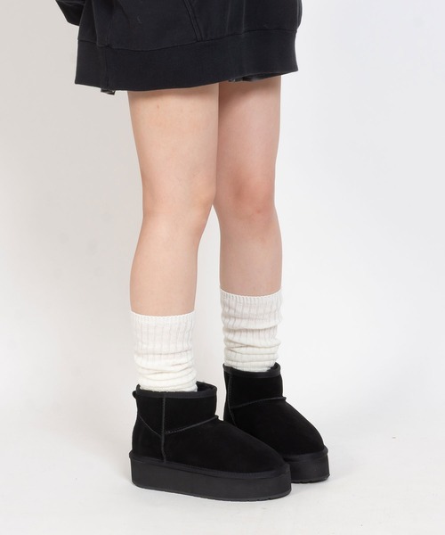 EMU Australia（エミュ オーストラリア） ブーツ PLATFORM MICRO WOOL
