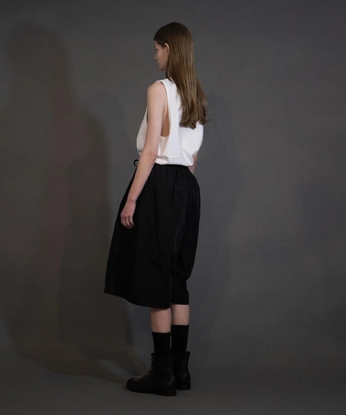 「my beautiful landlet」 クロップドパンツ 1 ブラック メンズ_画像7