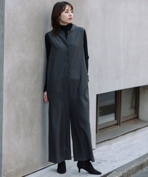 「Munich」 オールインワン M ブラック レディース_画像3