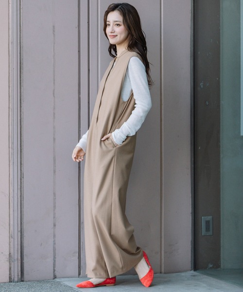 「Munich」 オールインワン M ブラック レディース_画像6