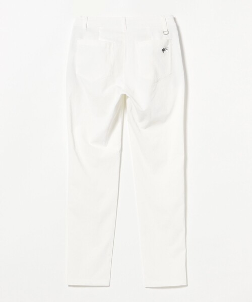 極美品 2025年 ビームスゴルフ 春夏 ゴルフパンツ ホワイト L ロゴマーク BEAMS GOLF（ビームス ゴルフ） パンツ ORANGE LABEL / ストレッチ
