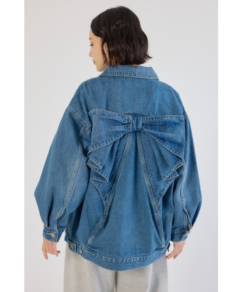 匿名配送 極美品 ロデオクラウンズワイドボウル ミニー デニム