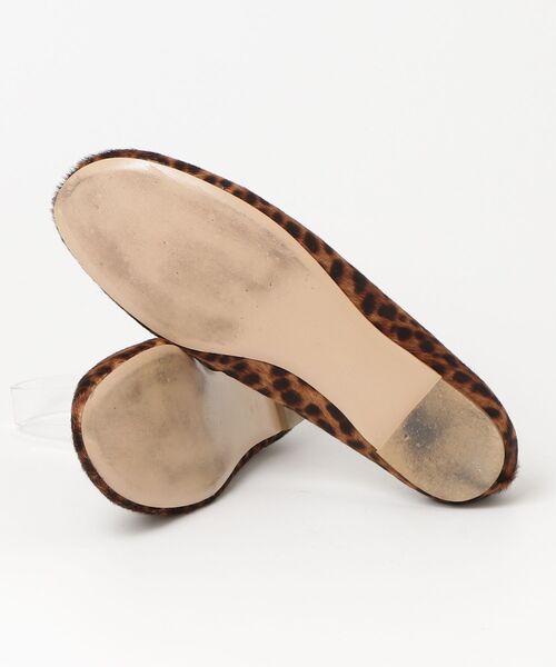 「PIPPICHIC」 フラットパンプス 37.5 ブラウン レディース_画像3