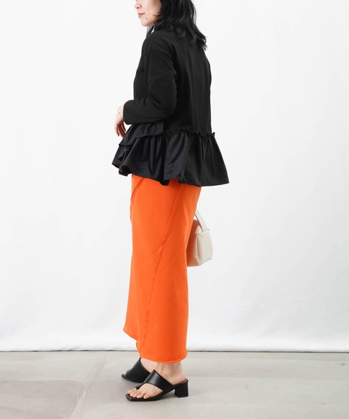 「LUCA/LADY LUCK LUCA」 長袖カットソー FREE ブラック レディース_画像5