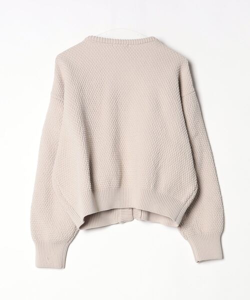「CAPRICIEUX LE'MAGE」 ニットカーディガン M ベージュ レディース_画像2