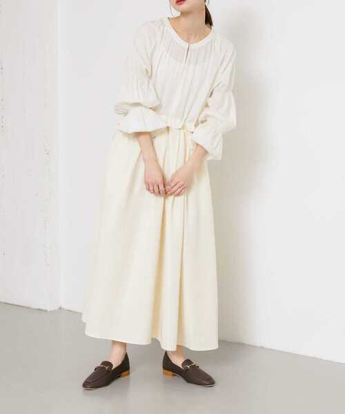 「SENSE OF PLACE by URBAN RESEARCH」 ドッキングワンピース S アイボリー レディース_画像6