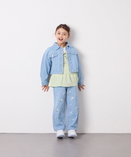 a.v.v（アー・ヴェ・ヴェ） デニムジャケット アウター 「120-160