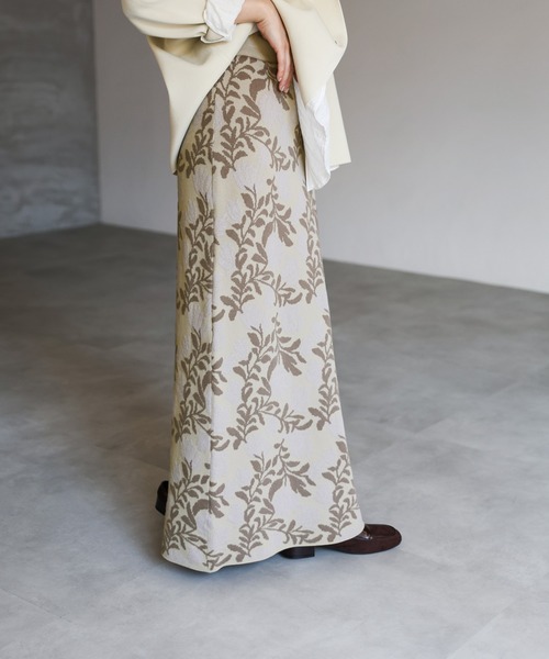 「select MOCA Et」 ニットスカート FREE アイボリー レディース_画像5