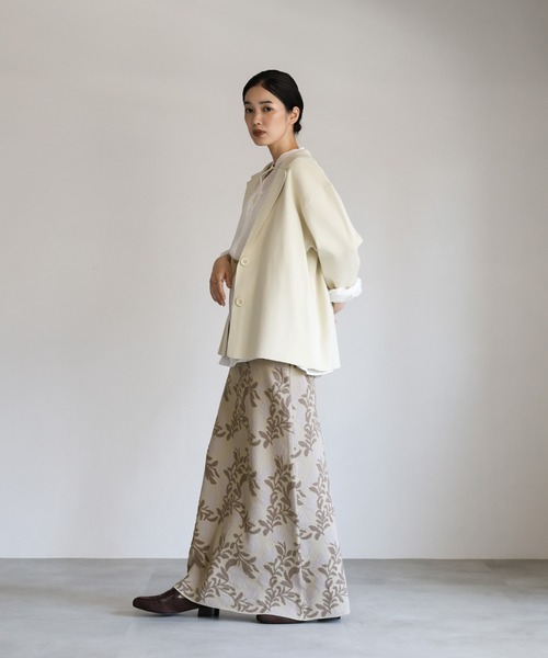 「select MOCA Et」 ニットスカート FREE アイボリー レディース_画像6