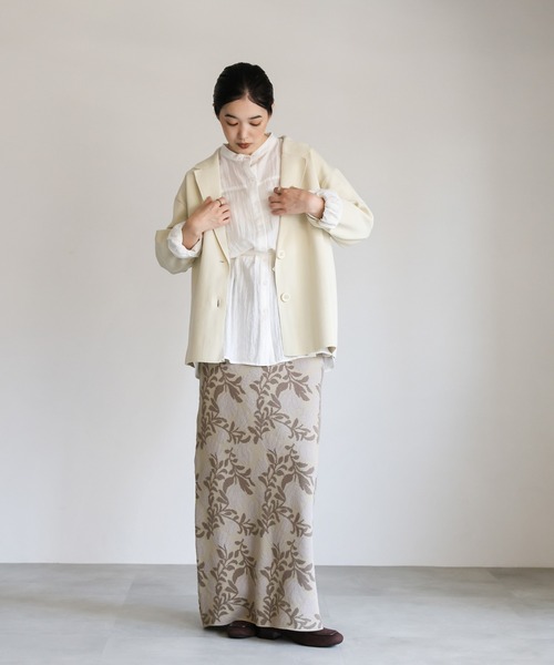 「select MOCA Et」 ニットスカート FREE アイボリー レディース_画像9