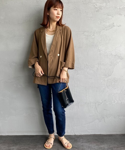 「RED CARD TOKYO」 デニムパンツ 25 ネイビー レディース_画像3