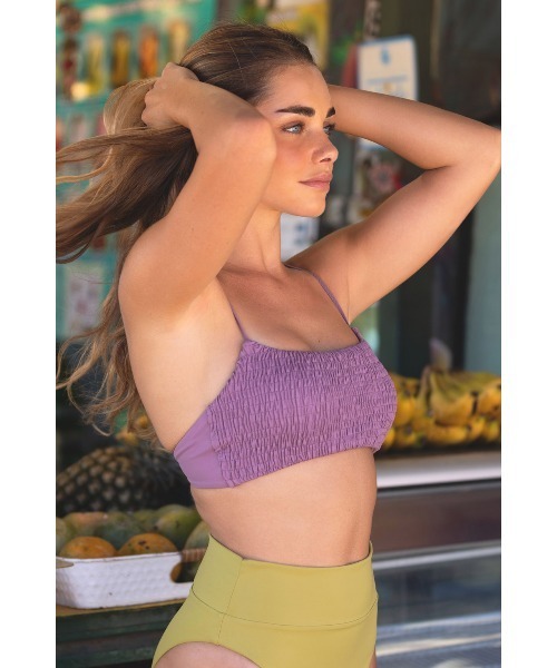 ALEXIA STAM クロップドキャミTOP 上下セット　 Sサイズ ALEXIA STAM（アリシアスタン） 水着 Charlie / クロップドキャミTOP