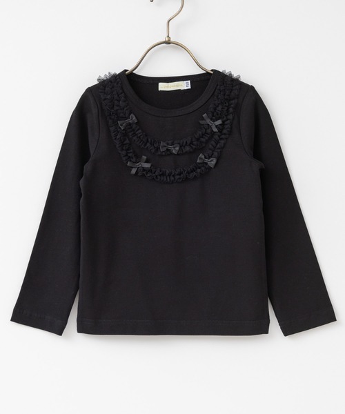 「panpantutu」 「KIDS」長袖カットソー 130cm グレイッシュブルー キッズ_画像2