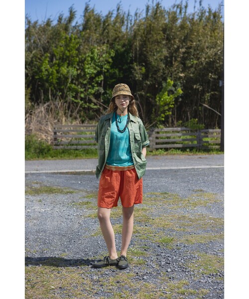 シャツ MIL-SHT NYCO Twill Pigment Print メンズの画像