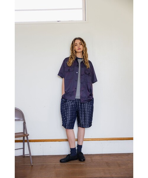 シャツ MIL-SHT NYCO Twill Pigment Print メンズの画像