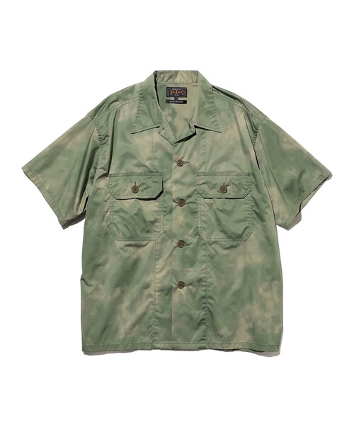 シャツ MIL-SHT NYCO Twill Pigment Print メンズの画像