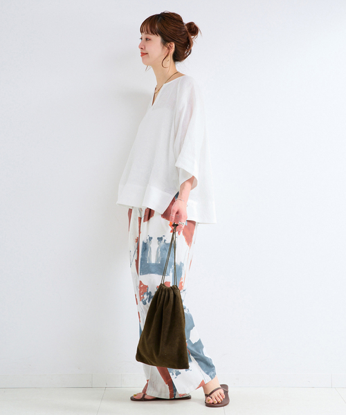 B.C STOCK（ベーセーストック） ブラウス シャツ 「追加」手洗い可