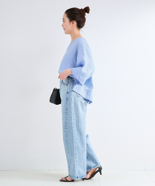 B.C STOCK（ベーセーストック） ブラウス シャツ 「追加」手洗い可 