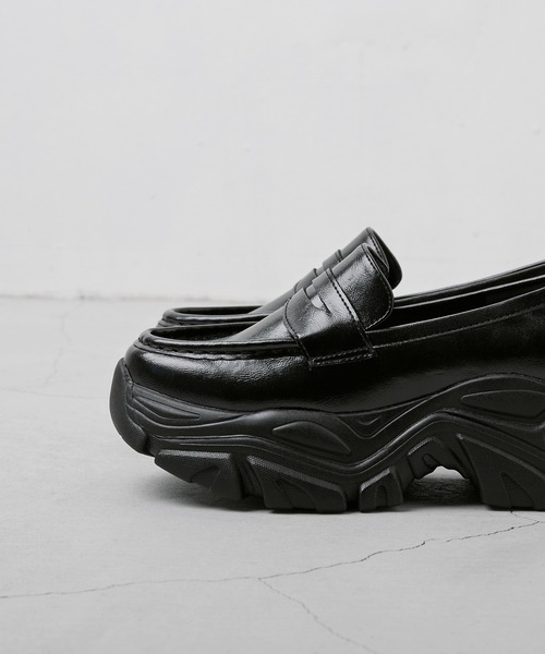 「menue」 シューズ 36 ブラック レディース_画像3