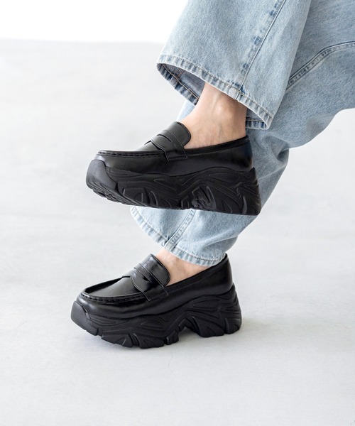 「menue」 シューズ 36 ブラック レディース_画像8