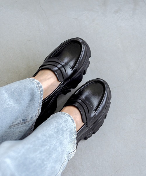 「menue」 シューズ 36 ブラック レディース_画像9