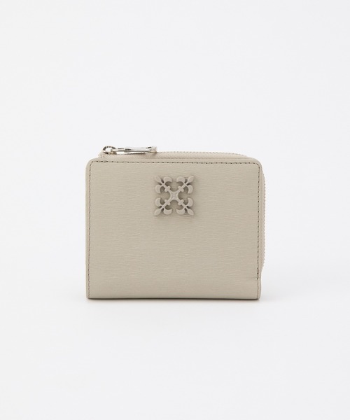 russet レザー三つ折り財布 グレー russet（ラシット） 財布 FREE グレー レディース : ZOZOTOWN Yahoo!店