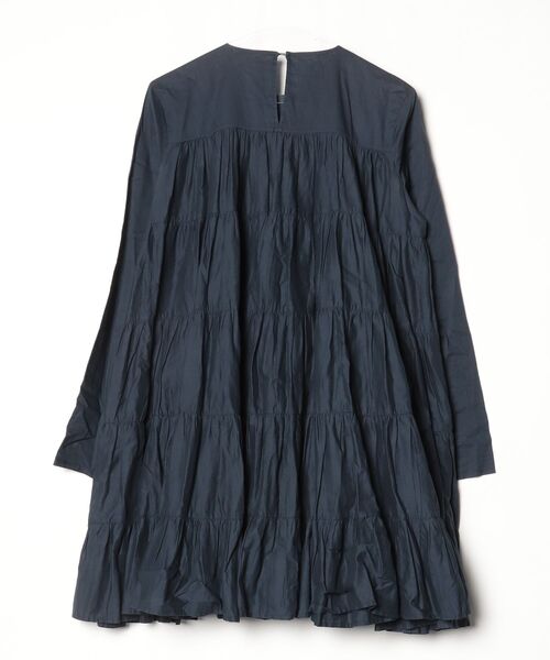 「merlette」 長袖ワンピース X-SMALL ネイビー レディースの画像
