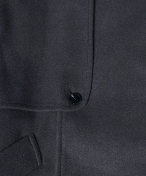 「ANPAS」 トレンチコート M チャコールグレー メンズ_画像7