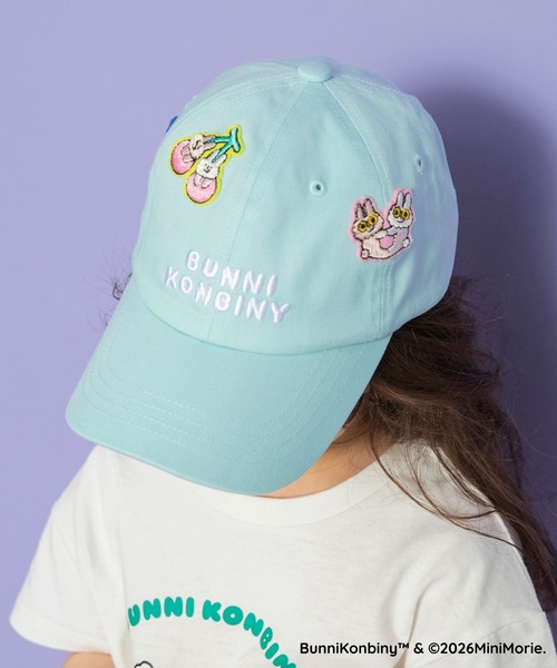 DRC branshes キャップ 帽子 「WEB限定/BUNNI KONBINY」ワッペン付