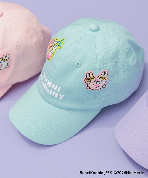 DRC branshes キャップ 帽子 「WEB限定/BUNNI KONBINY」ワッペン付