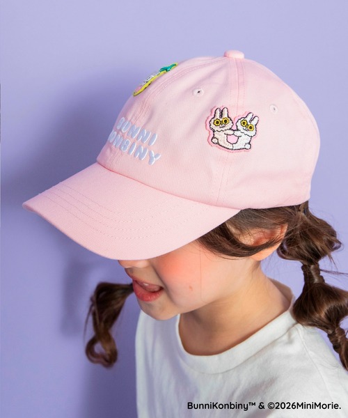DRC branshes キャップ 帽子 「WEB限定/BUNNI KONBINY」ワッペン付