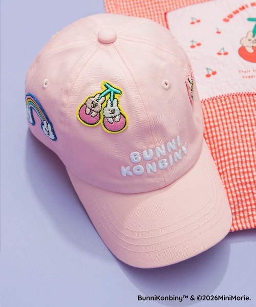 DRC branshes キャップ 帽子 「WEB限定/BUNNI KONBINY」ワッペン付