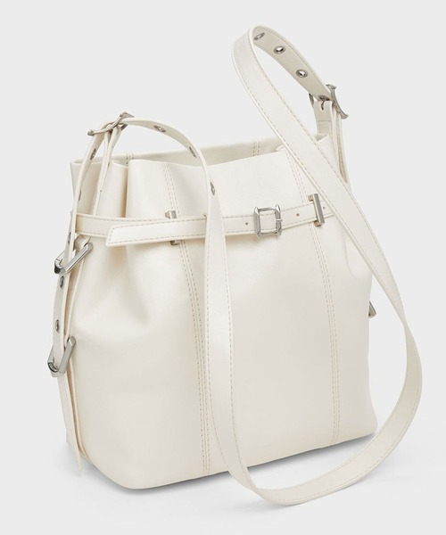 「CHARLES \u0026 KEITH」 2WAYバッグ M スミクロ レディースの画像