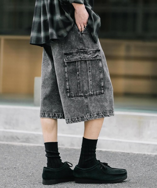 Rocky Monroe（ロッキーモンロー） ワイドパンツ ハーフパンツ
