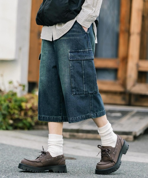 Rocky Monroe（ロッキーモンロー） ワイドパンツ ハーフパンツ
