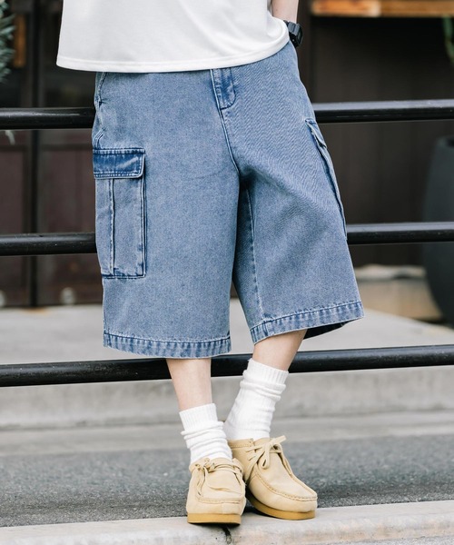 Rocky Monroe（ロッキーモンロー） ワイドパンツ ハーフパンツ