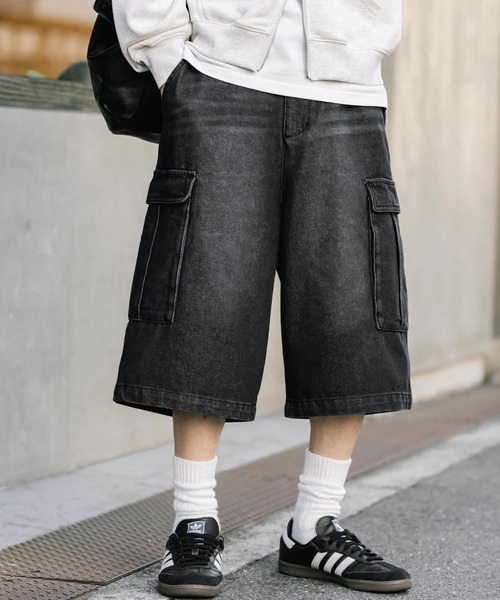 Rocky Monroe（ロッキーモンロー） ワイドパンツ ハーフパンツ
