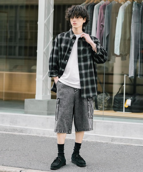 Rocky Monroe（ロッキーモンロー） ワイドパンツ ハーフパンツ