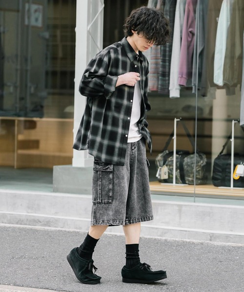 Rocky Monroe（ロッキーモンロー） ワイドパンツ ハーフパンツ