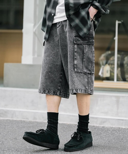 Rocky Monroe（ロッキーモンロー） ワイドパンツ ハーフパンツ