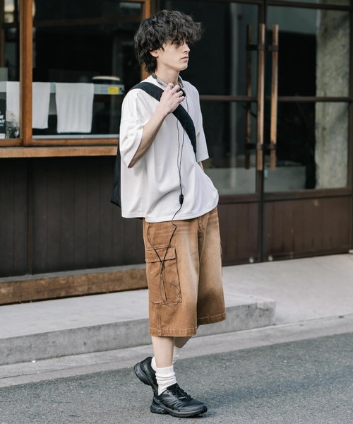 Rocky Monroe（ロッキーモンロー） ワイドパンツ ハーフパンツ