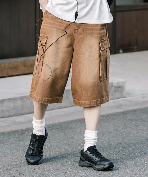 Rocky Monroe（ロッキーモンロー） ワイドパンツ ハーフパンツ