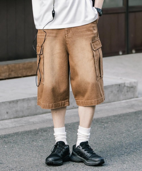 Rocky Monroe（ロッキーモンロー） ワイドパンツ ハーフパンツ