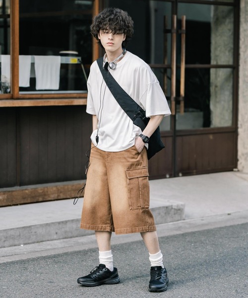 Rocky Monroe（ロッキーモンロー） ワイドパンツ ハーフパンツ