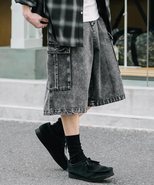 Rocky Monroe（ロッキーモンロー） ワイドパンツ ハーフパンツ