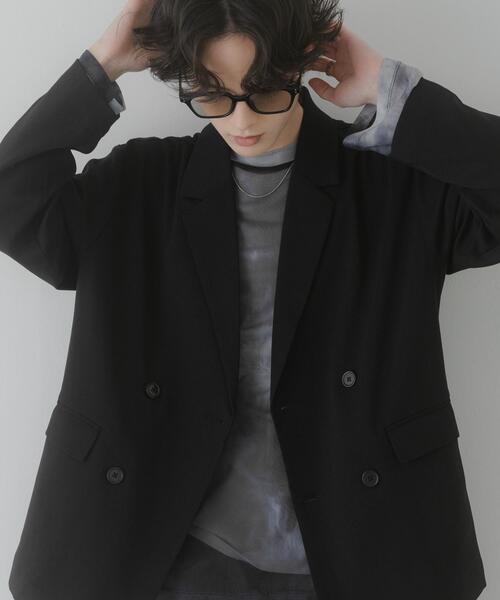 EVERYDAY I LIKE. ダブル テーラードジャケット リネン 36 SENSE OF PLACE by URBAN RESEARCH ジャケット テーラードジャケット