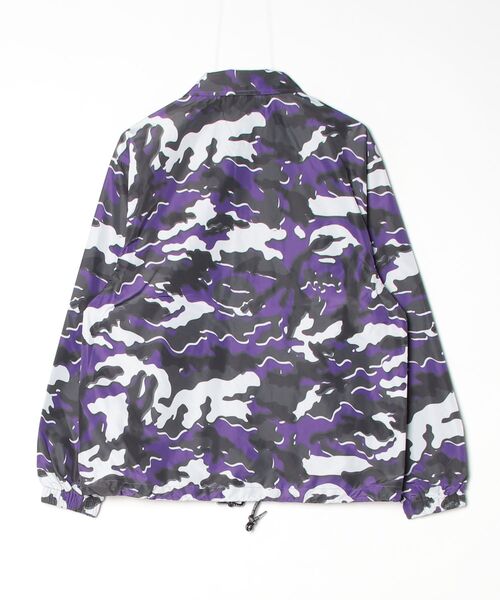 ミリタリージャケット モッズコート GLITCH WOODLAND CAMO COACH JACKETの画像