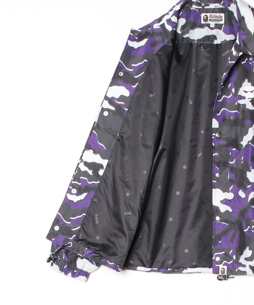 ミリタリージャケット モッズコート GLITCH WOODLAND CAMO COACH JACKETの画像