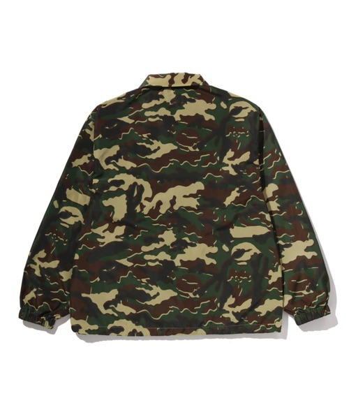 ミリタリージャケット モッズコート GLITCH WOODLAND CAMO COACH JACKETの画像